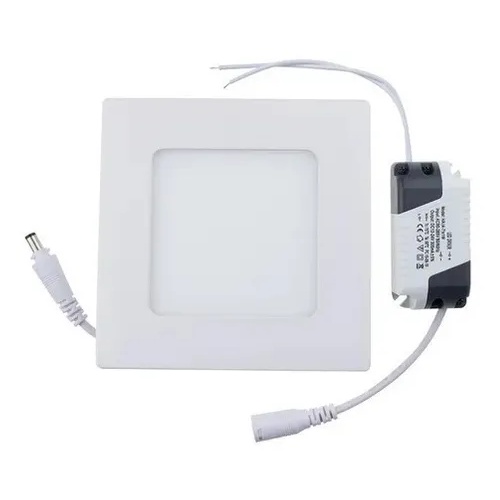 Painel de Led Embutir Quadrado Luz Branca Exilux 6W 6400K