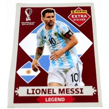 Figurinha Extra Lionel Messi Bord Copa Rara Legend Shopee Brasil