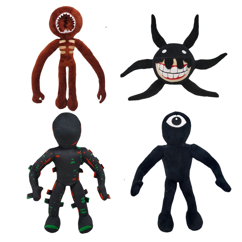 DOGFLY (4 Piezas) Doors Roblox Escape The backrooms Personaje Peluche Doll  Games perimetral Peluche Toy Rainbow Friends Dark Series Monster Peluche,  Escape Gate Doll Miedo Escape Peluche : : Juguetes y Juegos