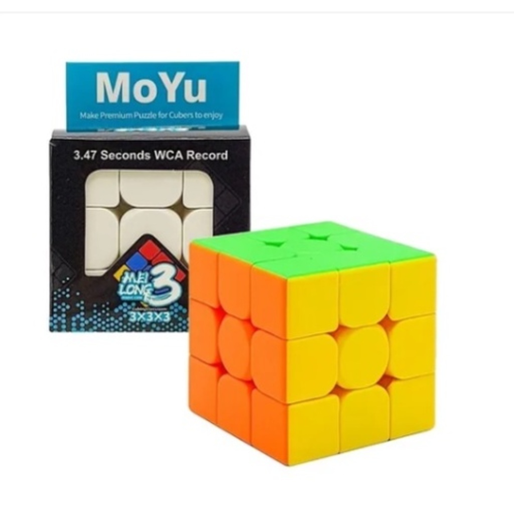 Cubo Mágico Magnético Profissional Moyu Rs3M Stickerless em