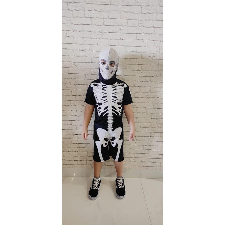 Fantasia Halloween Infantil 2 A 10 Anos Menino E Menina | Shopee Brasil