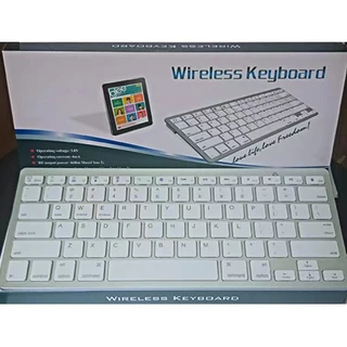 Teclado Keyboard Bluetooth Wireless Sem Fio em Oferta na Shopee