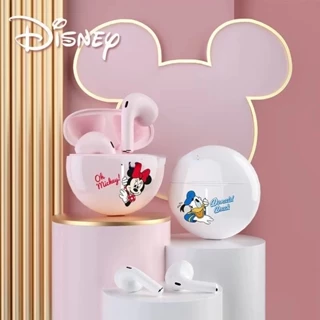Disney Minnie Earbuds Fones De Ouvido TWS Bluetooth Sem Fio 5.1 Para Jogos Esportivos em Oferta na Shopee