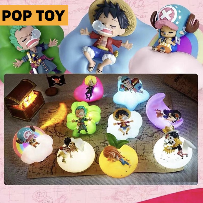 【 Genuíno 】 One Piece Sweet Dreams Series Blind Box Doll Figures Hobby Collecting Gift Para Amigos (Disponível)