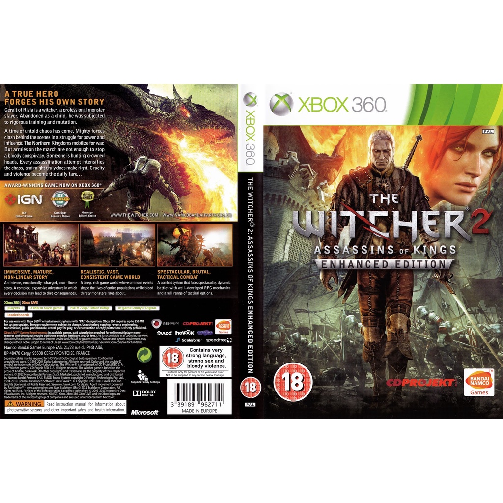 The Witcher 1 komt naar PS3 en Xbox 360?