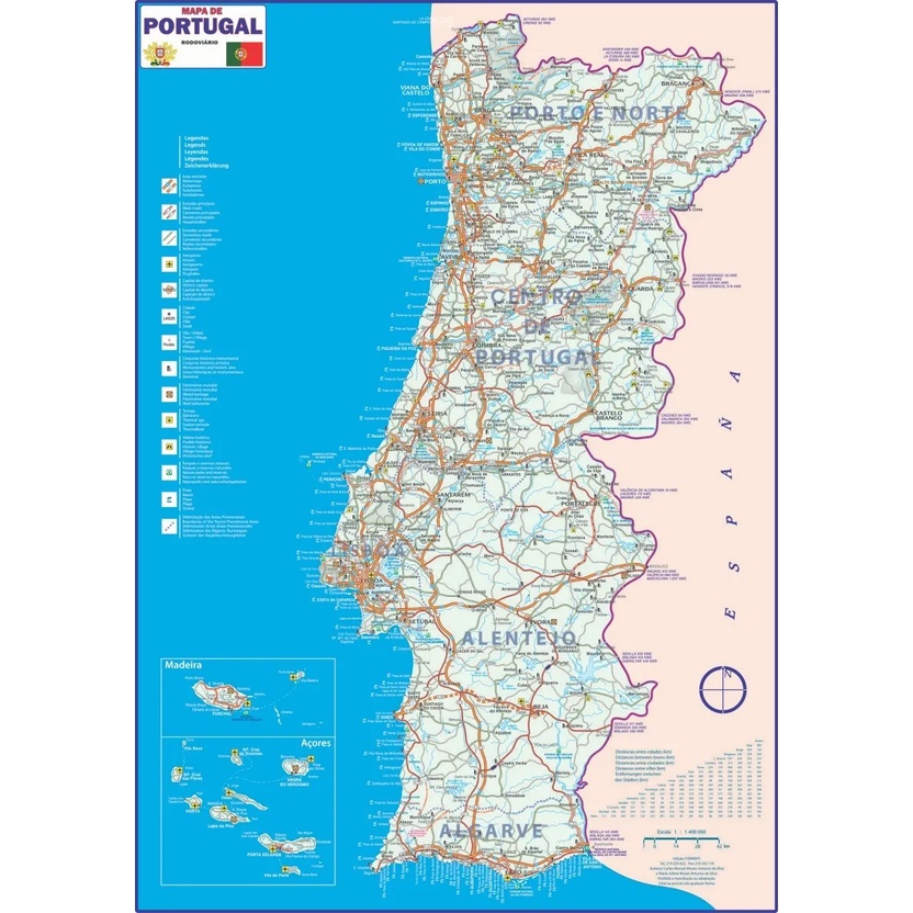 mapa portugal em Promoção na Shopee Brasil 2023