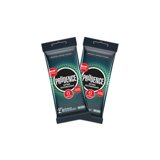 Kit 12 Camisinha Preservativo Prudence Extra Texturizado Com 6 unidades cada pacote
