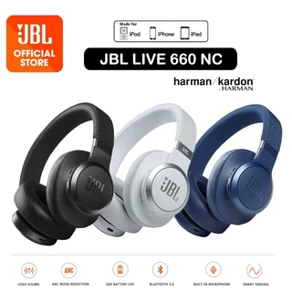 Fone De Ouvido Sem Fio JBL Live 660NC Com Cancelamento De Ruídos Ativos Bluetooth 5.0 ANC