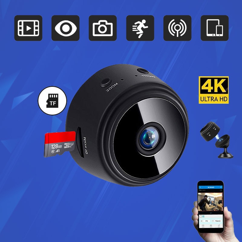 Mini Câmera 1080p HD A9 Wifi 1080HP Micro Gravador De Voz Sem Fio Filmadoras De Vídeo Vigilância IP De Segurança De Rede Casa