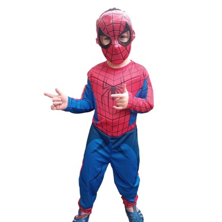 Fantasia Homem Aranha com Enchimento Tam 4, Roupa Infantil para Menino Homem  Aranha Usado 82715343