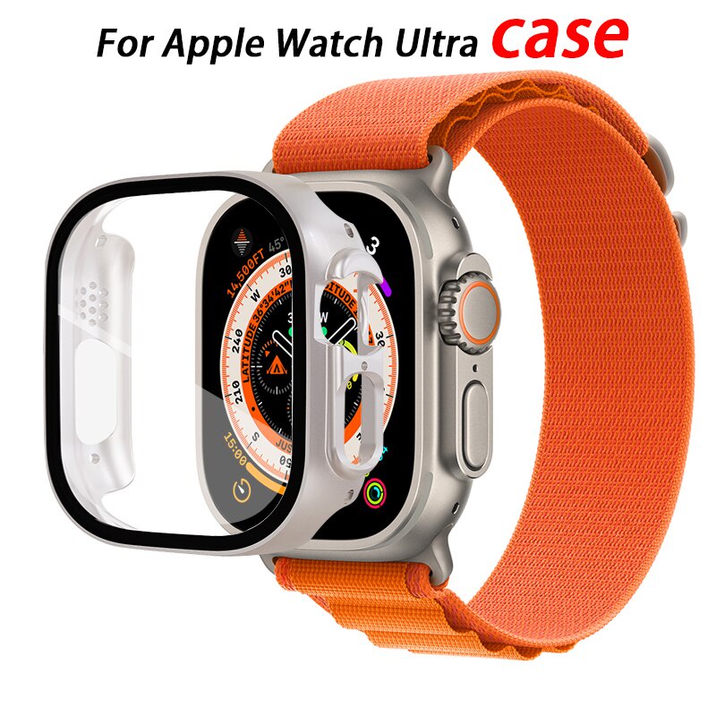 Capa Protetora para Apple Watch 44mm Series 4, 5 e 6 - Deixe seu Relogio  com o Visual do Apple Watch Ultra Titanium