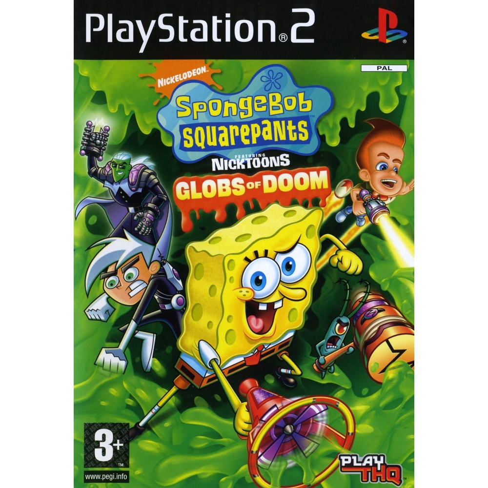 Jogo Nickelodeon Spongebob Squarepants Globs of Doom PS2 em