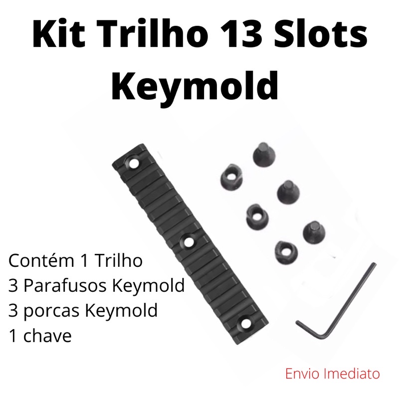 kit Trilho 13 Slots Keymold