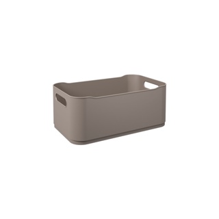 Cesta Organizadora Grande Coza Fit 30,5 x 18,5 x 12 cm Warm Gray