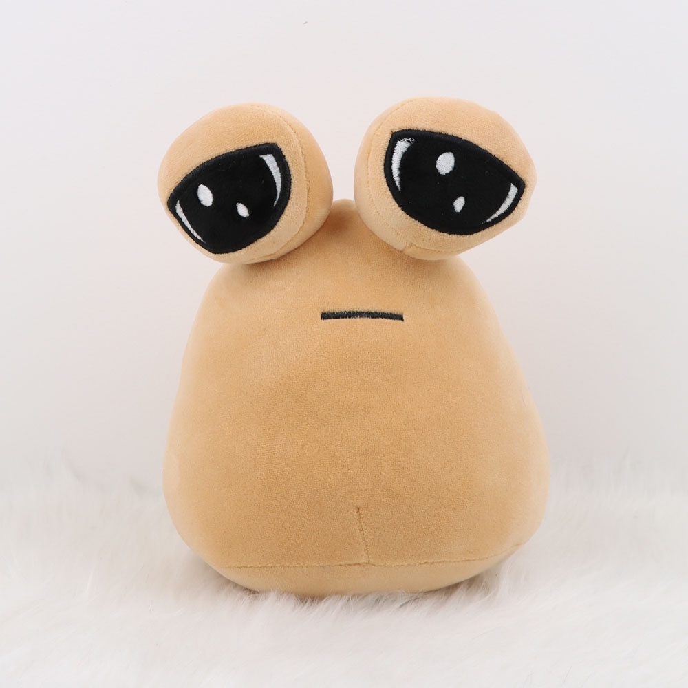 22cm Meu Animal De Estimação Alienígena Brinquedo De Pelúcia Kawaii Boneco Pou Fofo Brinquedos Presente Para Crianças Meninas