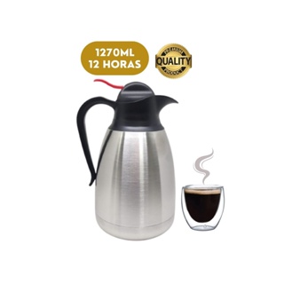 Garrafa Térmica Inox Luxo 1,2 Litros Camping Resistente