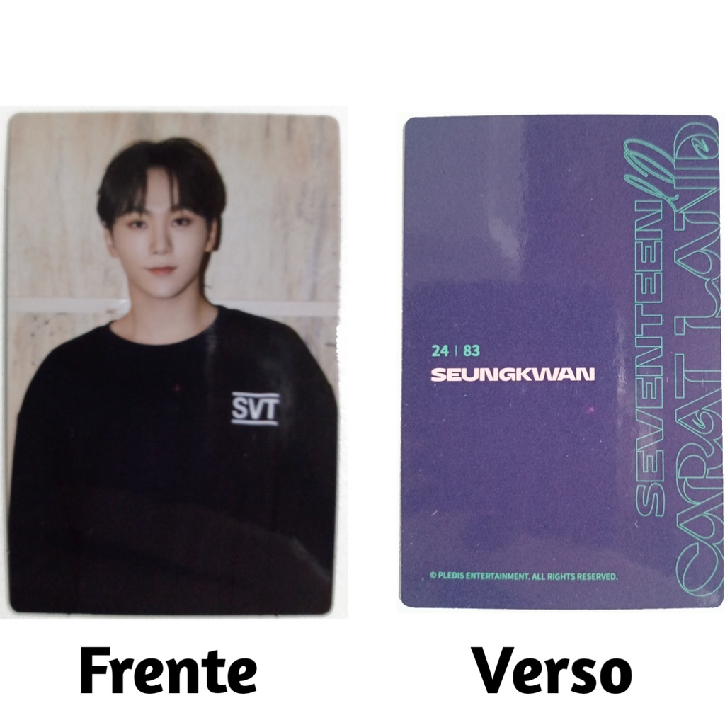 SEVENTEEN - Caratland 2022 6th FAN MEETING Photocards OFICIAIS