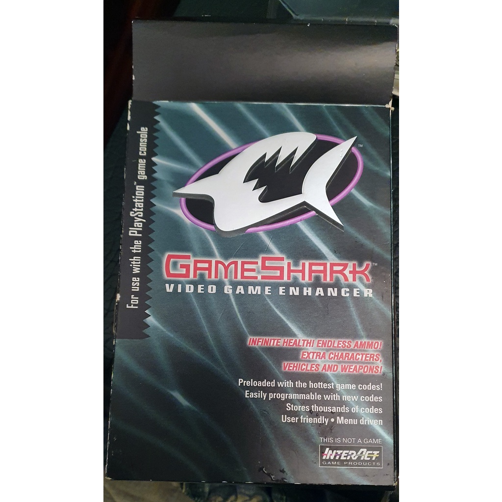 GAMESHARK Version 4.0 VIDEO GAME ENHANCER Sony Playstation 1 INTERACT New!  PS1