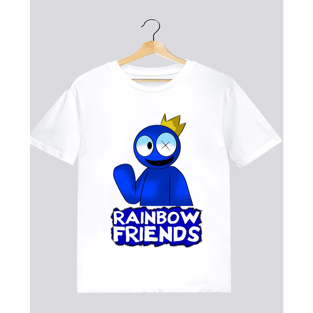 Camiseta Rainbow Friends Blue Azul Personalizada
