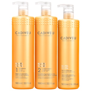 Kit Cadiveu Professional Nutri Glow Salon Trio (3 Produtos)