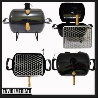 Churrasqueira a Bafo Portatil (Envio imediato)