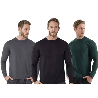 Kit 3 Camisa Térmica Proteção Solar Uv