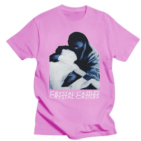 T Shirt Camiseta Básica Algodão Unissex Crystal Castles Banda