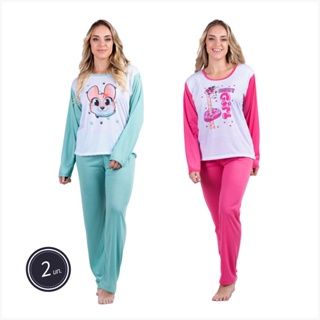 Fato de treino de manga Sexy Sleepwear pijamas Silk Teddy com fato
