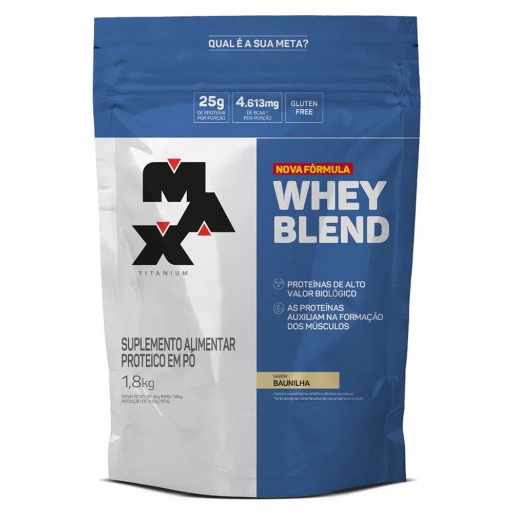 Whey Blend – 1,8kg – Max Titanium