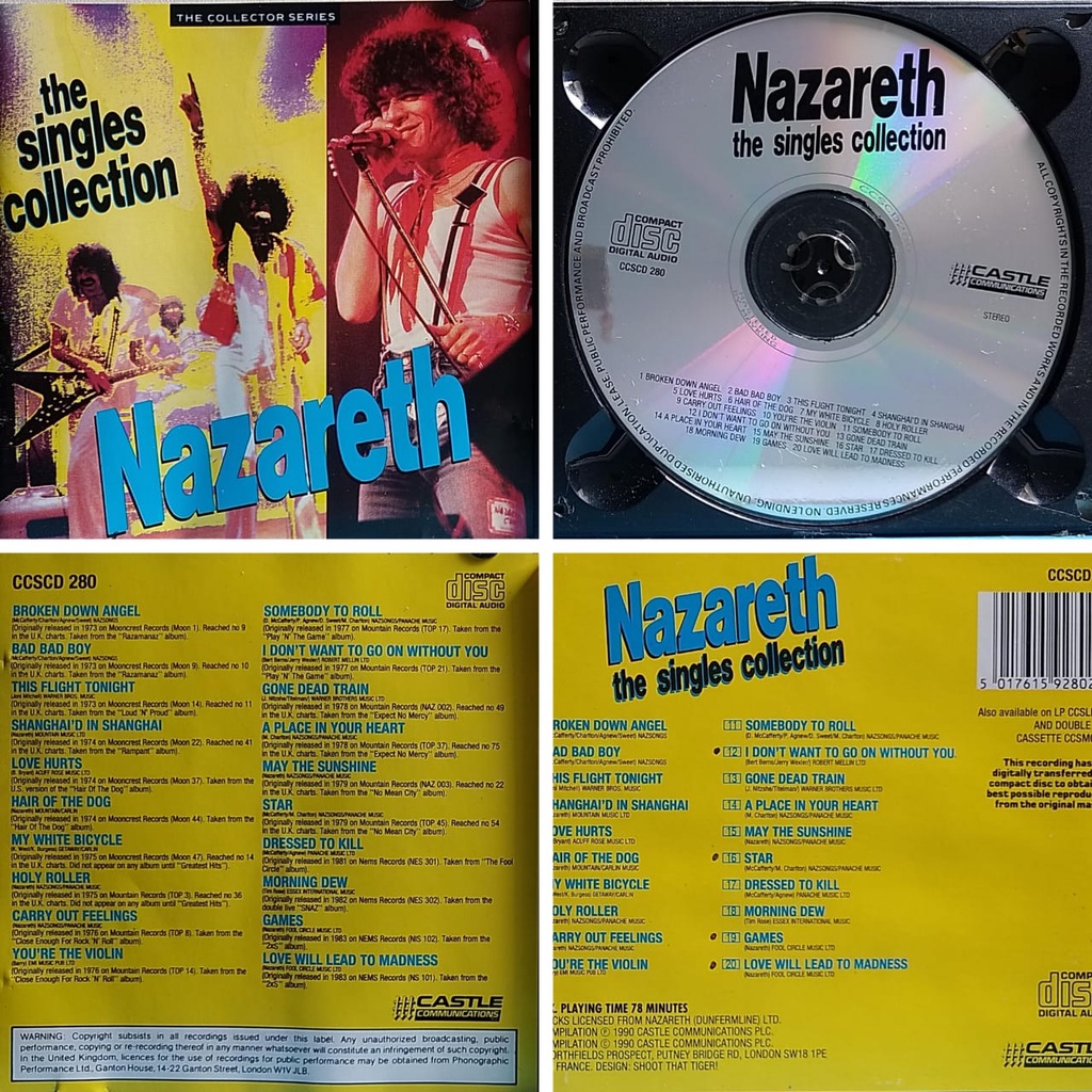 CD NAZARETH - OPÇÕES e DETALHES NA DESCRIÇÃO | Shopee Brasil