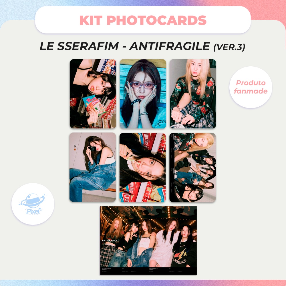LE SSERAFIM SHOPEE kpopmerch 40枚 LE SSERAFIM SHOPEE kpopmerch 40