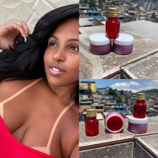 Parafina bronzeadora neon + oleo ativador bronzeador
