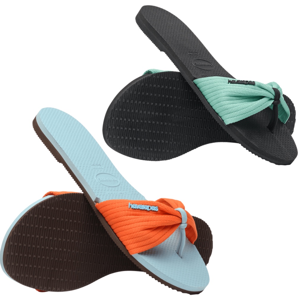 Chinelo Rasteira Havaianas You St Tropez Basic cores diversas | Shopee ...