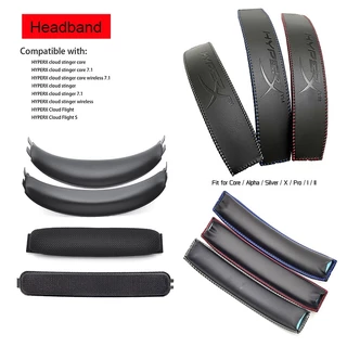 [Janesin] 1Pcs Para HyperX Cloud Core Wireless 7.1 Stinger FlightS Alpha Silver X Pro I II 1 2 Fita De Cabeça Almofada De Fone De Ouvido Reparo De Peças De Reposição