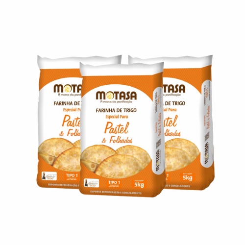 Farinha de trigo para Pastel Motasa 3 unidades de 5kg | Shopee Brasil