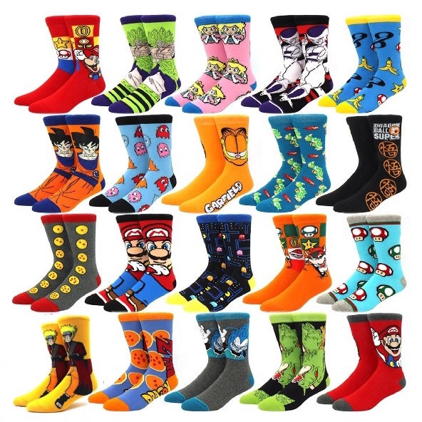 Meias Adultas De Personagem De Anime