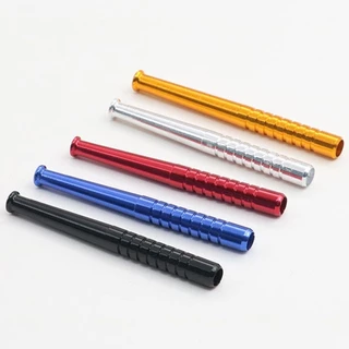 Snuff Sniffer Snorter Tubo Nasal De Palha Multi-Color Snuffer Bullet Cor Aleatória