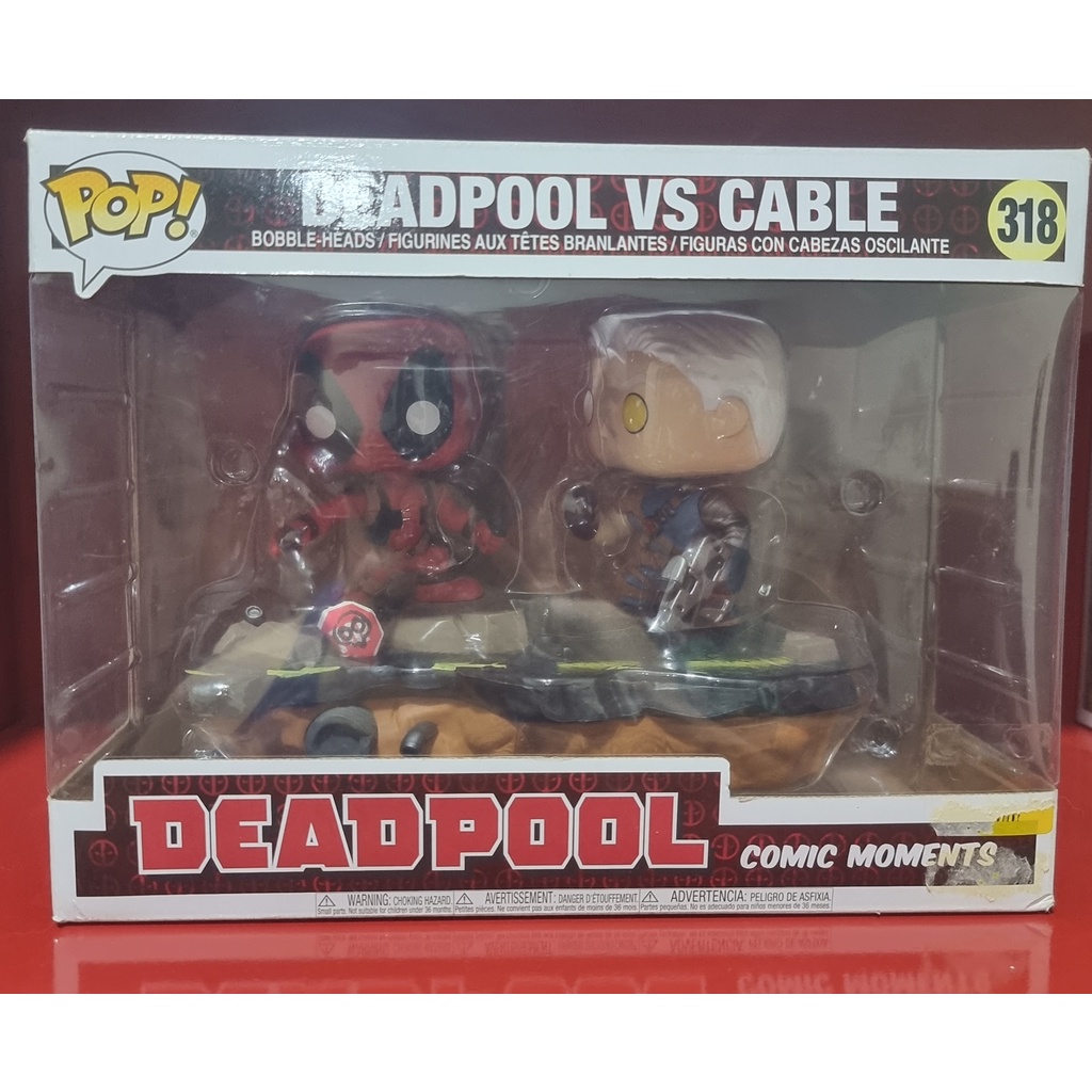 Figurine POP! Movie Moments Deadpool vs Cable