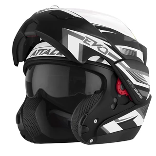 Capacete Escamoteavel Pro Tork Attack Evo Brilhante Fechado Viseira Interna Fumê Articulado em Oferta na Shopee