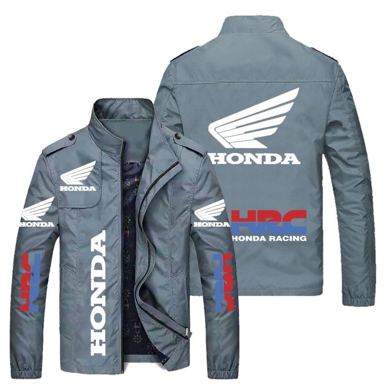 Jaqueta HONDA HRC LOGO Motociclismo Jersey Plus Tamanho Do Suporte