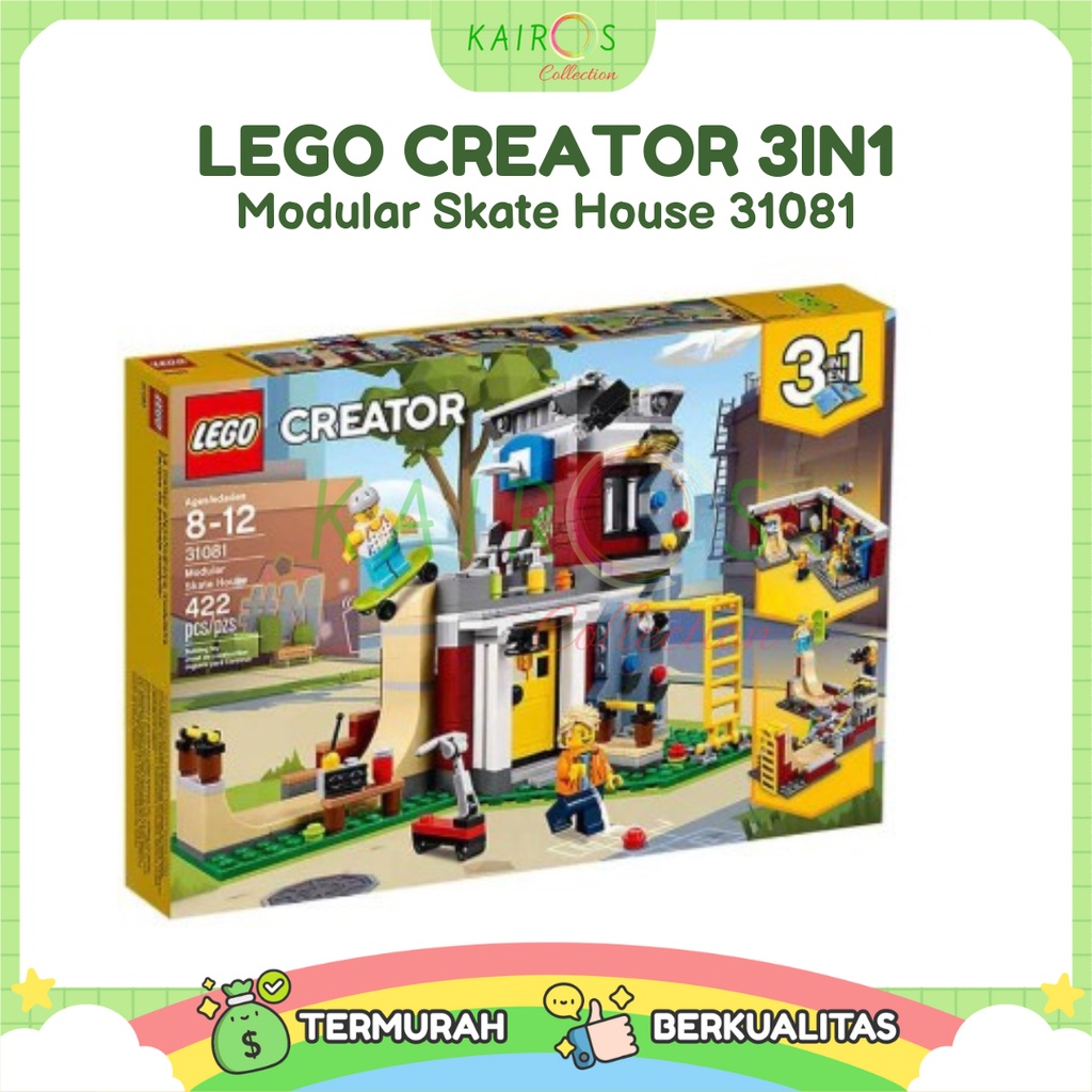 Criador De Skate Modular Lego 3 Em 1 31081 Shopee Brasil