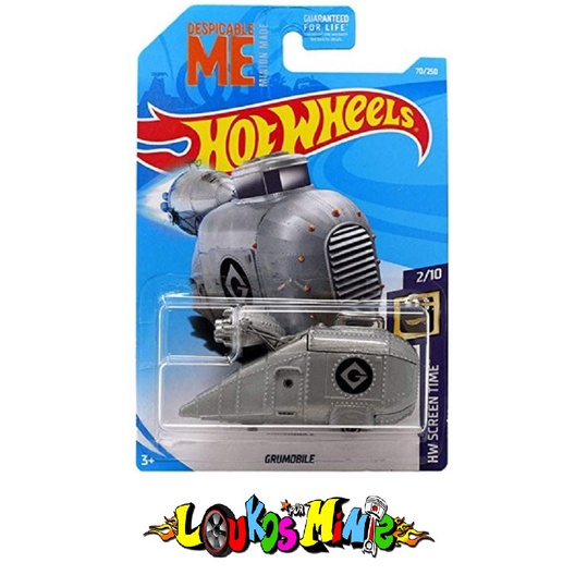 Hot Wheels Grumobile Minions Meu Malvado Favorito 70/250