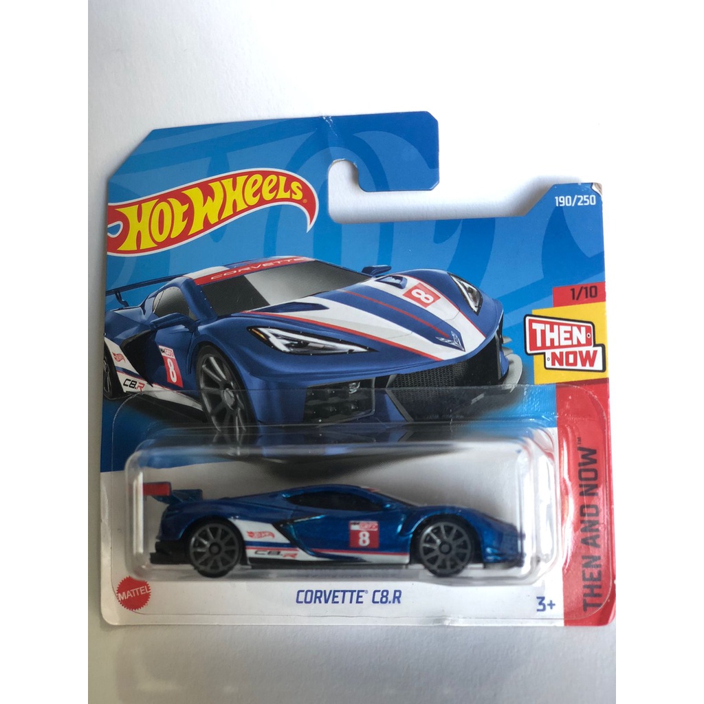 Hot Wheels Corvette C8.R, [Amarillo] 105/250 Día De La Carrera 6/10