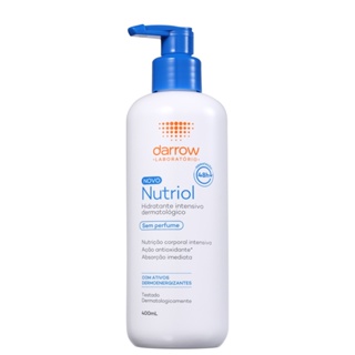 Loção Hidratante Corporal Darrow Nutriol Sem Perfume 400ml