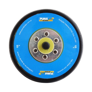 Base Aderente para Lixadeira 5" Sem Furos Puma