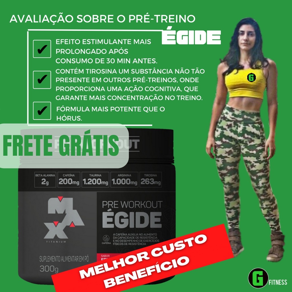 Pr Treino Workout Gide G Max Titanium Suplemento Para Ganho De For A Resist Ncia