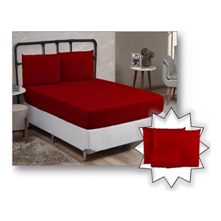 Kit 10 Jogo Cama Lencol Casal Padrao 3pcs Premiun Conjunto