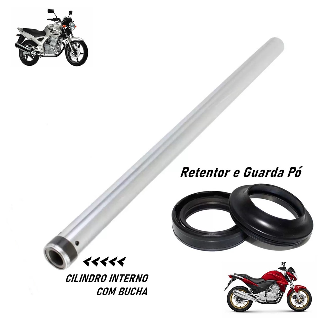 Cilindro Tubo Interno Bengala + Retentor Cbx 250 Twister