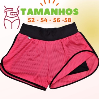 Short Feminino Cintura Alta Shorts Empina Bumbum Plus size Sem