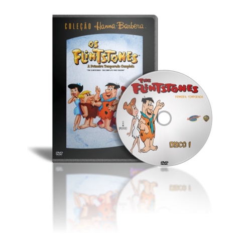 DVD Os Flintstones (1ª à 6ª Temporada + Extras) 30 DVDs | Shopee Brasil
